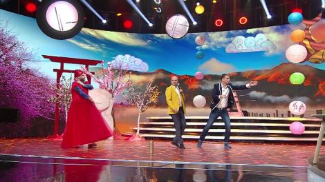 Masca dragonului, lupta pentru indicii. Andrei Ștefănescu și Dima Trofim se îmbrăcă ]n rochii vaporoase de zâne!