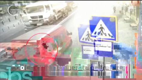 Accident şocant la o trecere de pietoni din comuna Prundu Bârgăului, din Bistriţa-Năsăud!