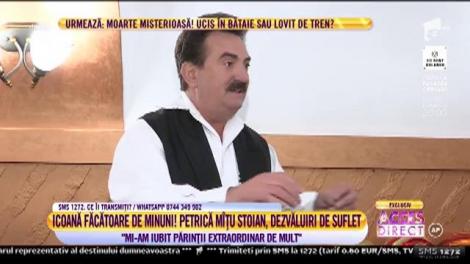 Petrică Mîţu Stoian are acasă o icoană făcătoare de minuni!