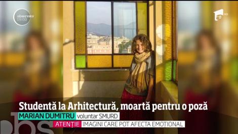 Sfârşit cumplit pentru o studentă la arhitectură. Tânăra a murit electrocutată în timp ce făcea o fotografie într-un depou din Capitală