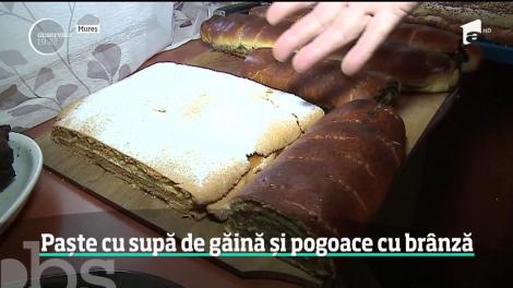 Forfotă mare în bucătăriile catolicilor. Paște cu supă de găină și pogoace cu brânză