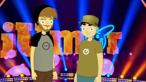 Doi Degeaba, primele personaje animate de pe scena iUmor, mesaje extrem de dure pentru jurați: Delia, sincer, nu am văzut de mult pe cineva așa de disperat să fie în trend cu adolescenții!