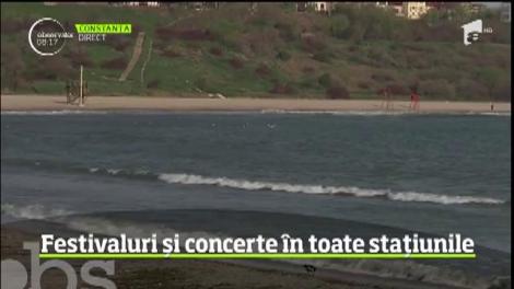 Pregătirile de pe Litoral pentru 1 Mai, în linie dreaptă. Vor fi festivaluri și concerte în toate stațiunile