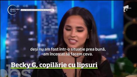 Becky G, copilărie cu lipsuri. Povestea de viaţă a frumoasei brunete