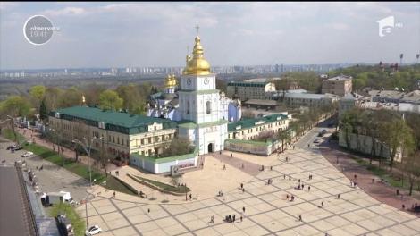 Ucraina își alege președintele. Un actor fără pic de experienţă politică, aproape de a câştiga cea mai înaltă funcţie în stat