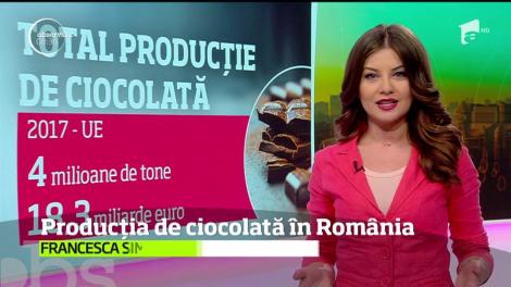 Beneficiile consumului de ciocolată. Câte milioane de tone de ciocolată au fost produse în Europa