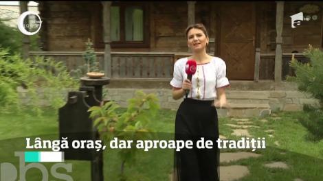 Lângă București, dar aproape de tradiții și într-un decor maramureșean