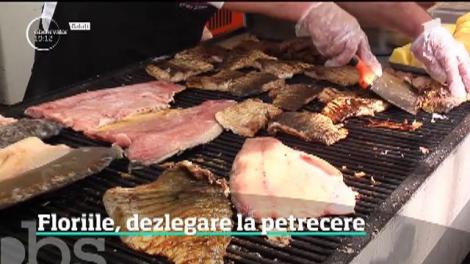 Floriile, dezlegare la petrecere. Milioane de români şi-au sărbătorit onomastica