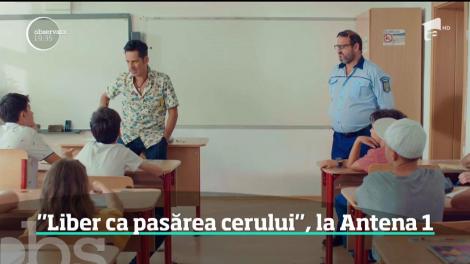 Începe serialul de comedie Liber ca pasărea cerului. Ştefan Bănică Jr şi Marius Florea Vizante, în rolurile principale