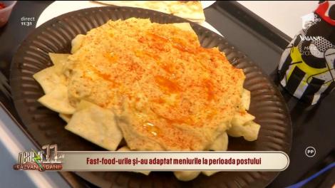 Humusul, falafelul și salatele vegetale, cele mai căutate preparate de post