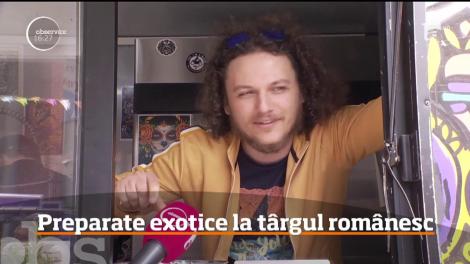 Preparate exotice la târgul românesc din București