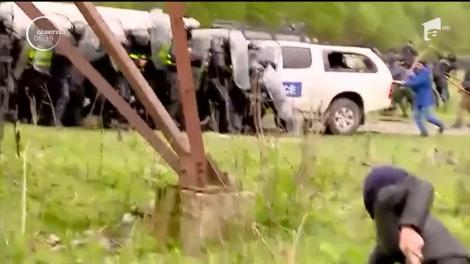 Confruntări violente au avut loc în Georgia, într-o regiune muntoasă ai cărei locuitori protestează faţă de proiectul unei hidrocentrale