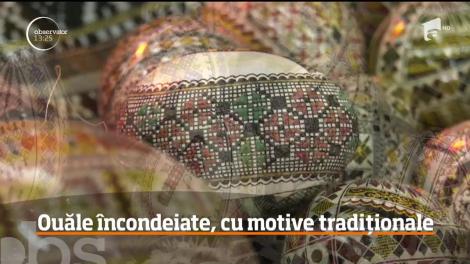 Moldovița devine și anul acesta capitala mondială a oului încondeiat! Ce motive tradiționale au ouăle încondeiate în acest an