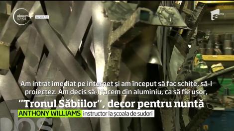 Un american şi-a realizat visul: s-a căsătorit cu aleasa inimii în faţa Tronului Săbiilor, din serialul "Urzeala Tronurilor"