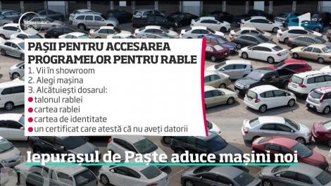 Iepuraşul de Paşte a primit mii de solicitări pentru o maşină nouă în acest an