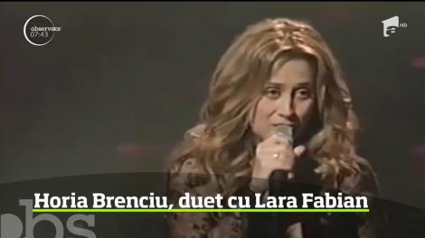 Horia Brenciu va canta alaturi de Lara Fabian in show-urile pe care artista le va sustine la Sala Palatului