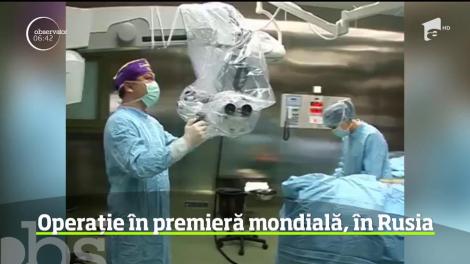 Premieră în lumea medicală. Medicii de la un Centru de Cercetare din Moscova au realizat cu succes primul transplant de trei organe la un copi
