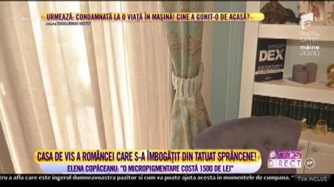 Așa arată casa „reginei sprâncenelor” din România! „Abia aștept seara să ajung acasă”– Video