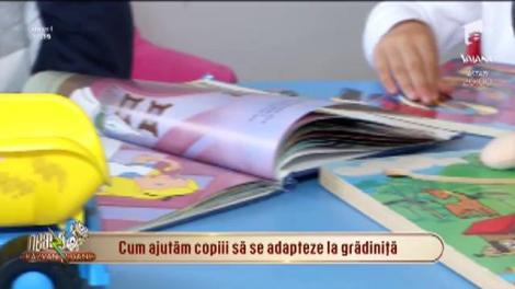 Cum ajutăm copiii să se adapteze la grădiniță. Dani Oțil: Toți colegii mei plângeau, doar mie nu îmi venea!