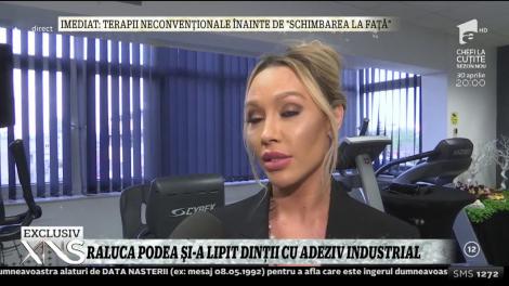 Raluca Podea are probleme de sănătate grave! Și-a lipit dinţii cu super glue