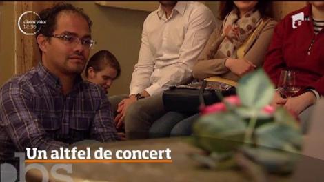 Un nou concept. Concertul în sufragerie, cu artistul preferat