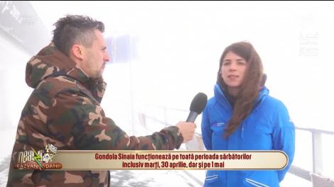 La Sinaia, la Cota 2000, se poate schia pe cinci pârtii. Maria Floricica: Sper să se poate schia și de 1 Mai