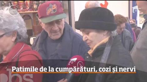 Patimile de la cumpărături, cozi și nervi