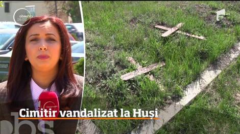 Vandalizare cu repetiţie la Huşi! Vandalii au lovit din nou