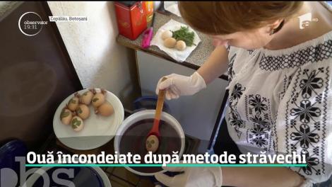 Ouă încondeiate după metode străvechi