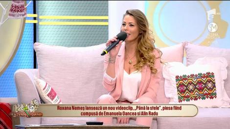 Roxana Nemeș lansează melodie Până la stele. Rolul lui Bogdan Stelea din clipul artistei