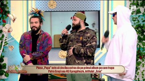 Trupa 4G a lansat melodia „Papa”, în direct, la Neatza! Macanache: „Lucrăm și la un album”  - Video