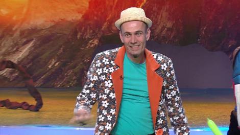 Captain America, asistentul lui Varză de la iUmor! "M-am ras după 13 ani"