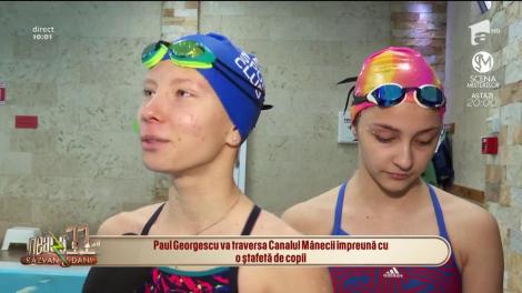 Premieră pentru România! Trei fetițe vor traversa înot Canalul Mânecii! „Este ceva special”