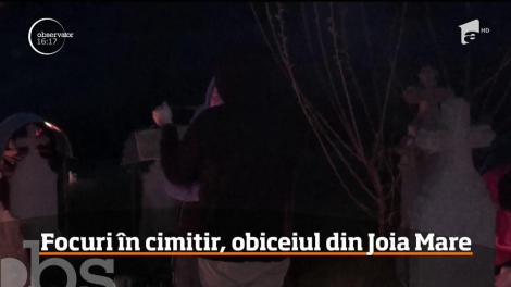 În Joia Mare, în Banatul Montan, cimitirele s-au umplut de lumină!