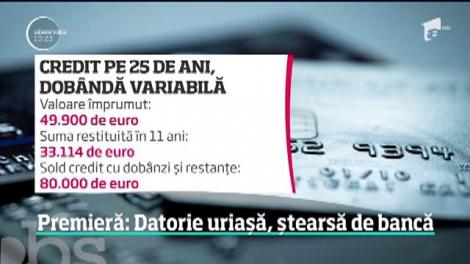 O învăţătoare a reuşit să-i convingă pe bancheri să-i şteargă o datorie de 44 de mii de euro