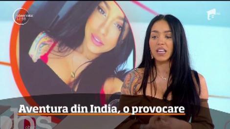 Ruby a venit în platoul Observator unde ne-a povestit aventura ei din India