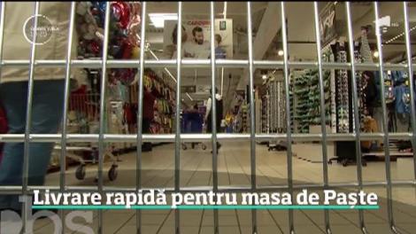 Livrare rapidă pentru masă de Paște