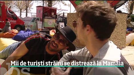 Mii de străini se distrează la Mamaia