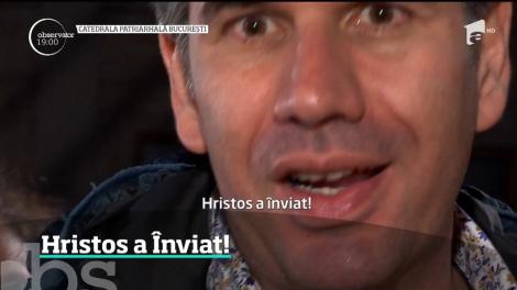 Focul sfânt al Învierii a luminat întreaga Românie şi milioane de români au cântat într-un glas: Hristos a  Înviat!