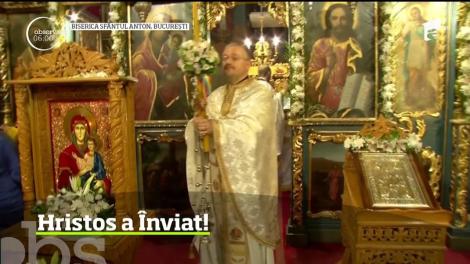 Hristos a înviat!  Milioane de români celebrează astăzi cea mai importantă sărbătoare a creştinătăţii, Învierea Domnului