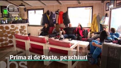 Prima zi de Paște, pe schiuri