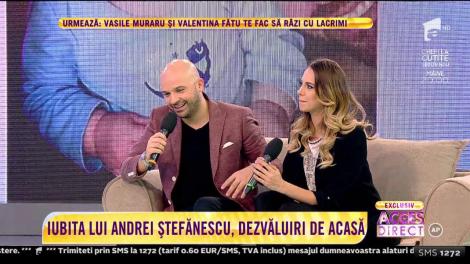 Andrei Ștefănescu, alături de iubita și de fiul lor, la Acces Direct: ”Niciodată nu trebuie să vii nervos acasă!”