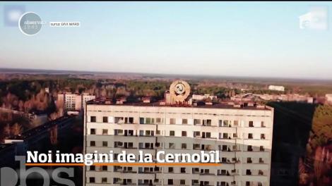 După mai bine de trei decenii de la dezastrul nuclear de la Cernobîl, au fost surprinse noi imagini din zona afectată