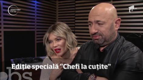 Începe Chefi la cuţite, sezonul famiilor. Părinţi, copii, bunici, soacre, fraţi şi mai ales vedete sunt ingredientele noului sezon