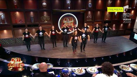 Familia lui Nea Mărin, show în bucătărie. După un dans, jurații Chefi la Cuțite au parte de amenințări!: Dacă nu primesc patru cuțite...