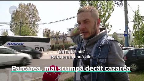 În nordul staţiunii Mamaia parcarea este mai scumpă decât cazarea! Un loc costă zece lei pentru o oră