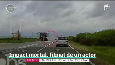 Un bărbat din Bihor şi-a pierdut viaţa, după ce autoturismul pe care-l conducea s-a izbit frontal de un TIR!
