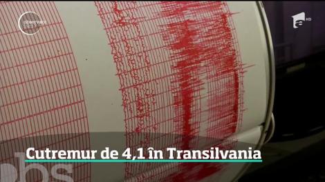 Cutremur puternic în România! Seismul a avut 4,1 pe Richter