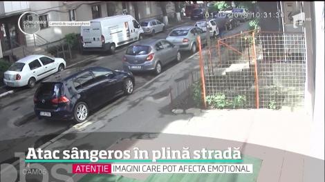 Atac sângeros în plină zi, la Iaşi! O femeie a fost înjunghiată, la întâmplare, pe stradă