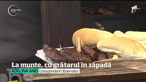 S-a întors iarna la munte. Mii de turişti au sărbătorit Ziua Muncii pe schiuri